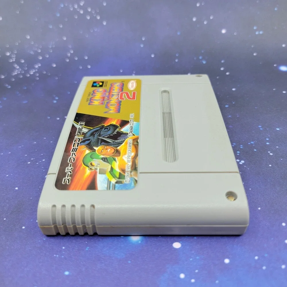 King of Monsters 2 (Nintendo Super Famicom) Video Game w/ Box & Manual 1569